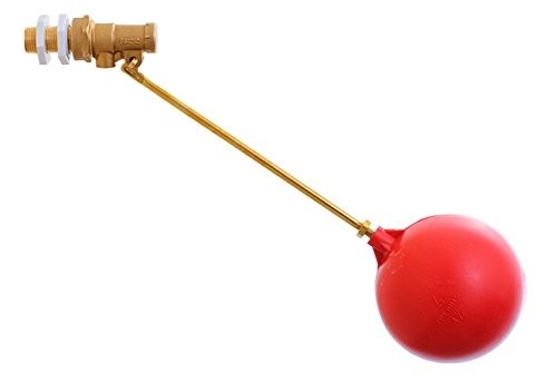 Kết nối MNPT 1/2 &quot;Van bi nổi bằng đồng thau với vòi nhựa áp suất thấp