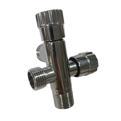 Phụ kiện phòng tắm bán chạy Nước lạnh 1/2 inch Van góc bằng đồng mạ Chrome