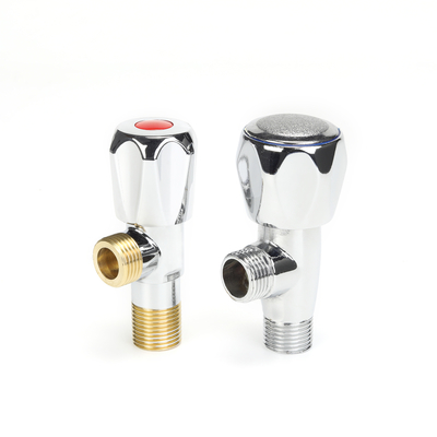 Drop Shape Stainless Steel Angle Valve Switch Handwheel Phòng tắm Ứng dụng nhà bếp