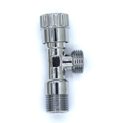 Bộ ngắt góc đồng đầy đủ Máy cầm nhựa Chuyển nước nóng và nước lạnh cho nhà bếp phòng tắm