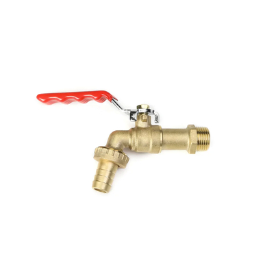 Water Brass Bib Valve 3 năm bảo hành và nước làm việc môi trường