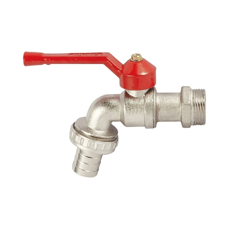 OEM 1/2 3/4 inch vòi máy trộn vườn với tay cầm nhựa sanwa bibcock