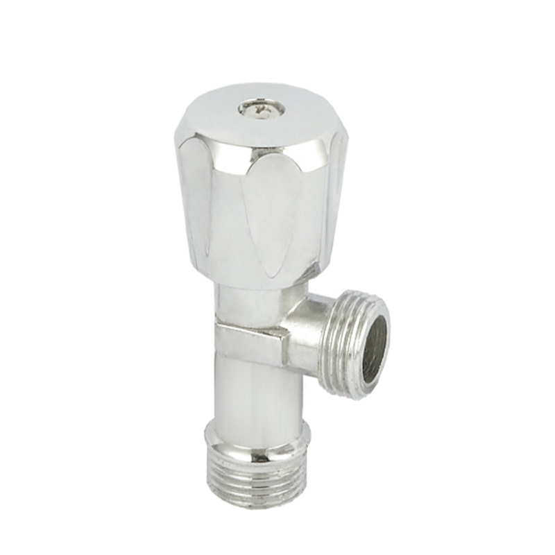 Brass Mini Firmer Ms Angle Valve Van góc 90 độ Cổng 15mm được đánh bóng