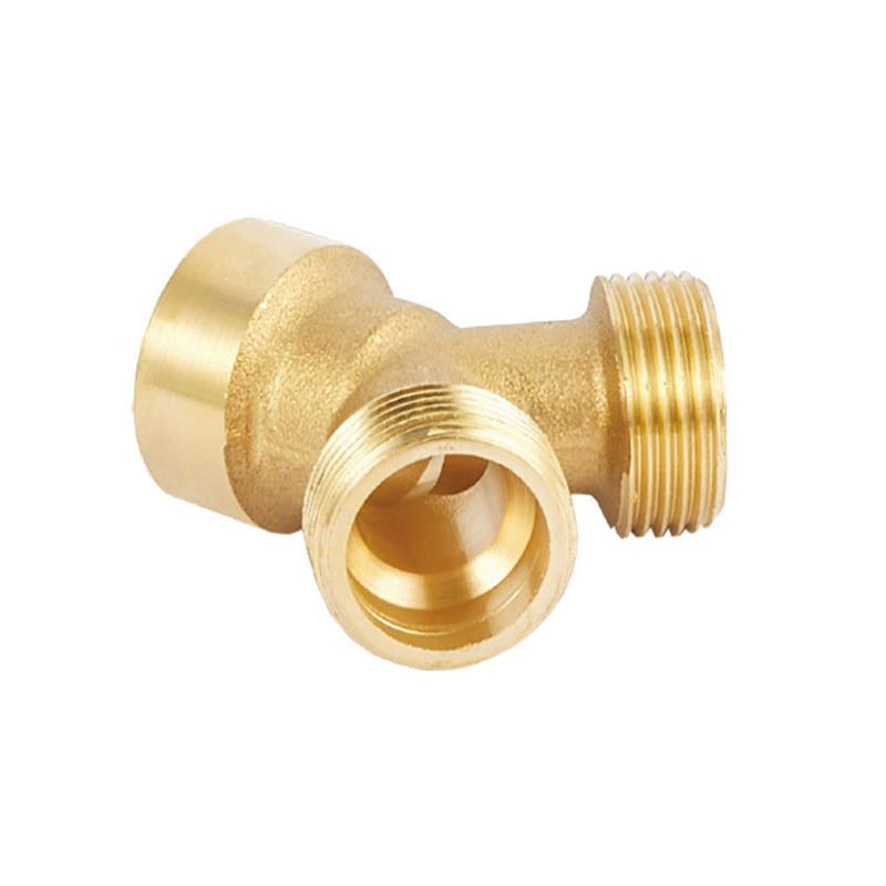 Phụ kiện đường ống nhẹ bằng đồng thau Pex Đầu nối 3 chiều bằng đồng thau Chống ăn mòn