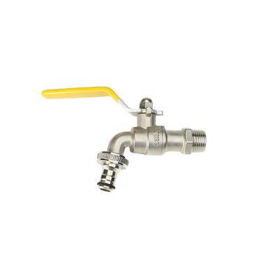 Van bibcock đồng loại tiêu chuẩn cho nước nóng hoặc nước lạnh có khả năng chống ăn mòn