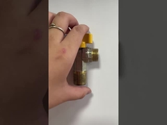 Ống van góc bằng đồng với tay cầm kẽm cho sử dụng công nghiệp